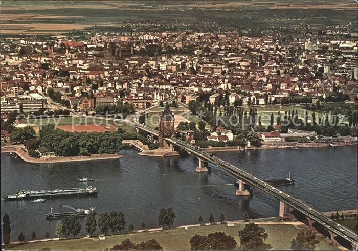 Worms Rhein Nibelungenbruecke