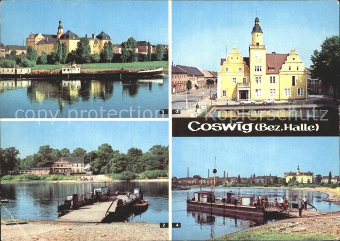 Coswig Sachsen Rathaus Elbe