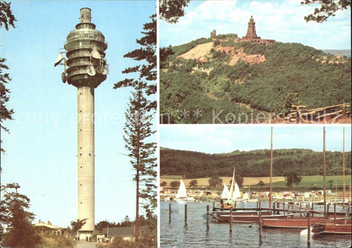 Kyffhaeuser Fernsehturm Denkmal Kulpenberg Talsperre Kelbra