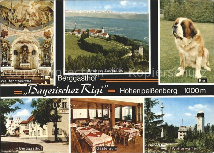 Hohenpeissenberg Terrassencafe Bayerischer Rigi Hund Bari Weterwarte Berggasthof