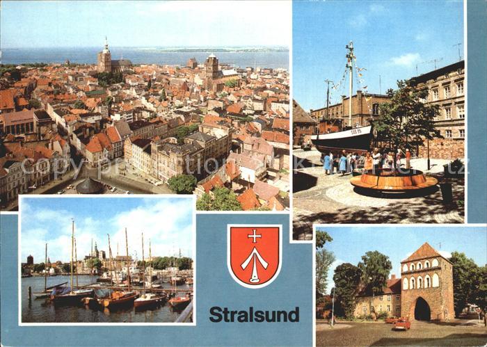 Stralsund Mecklenburg Vorpommern Hafen Kniepertor Museum