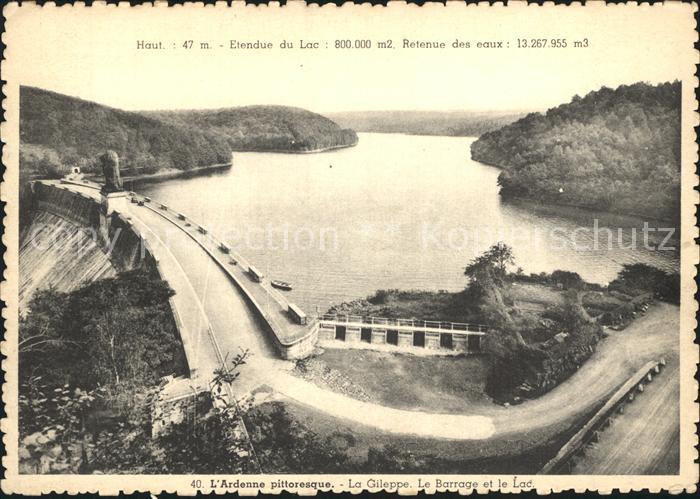 Ardenne-Houyet Gileppe Barrage