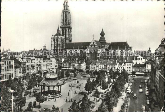 Anvers Antwerpen Groenplaats Place Verte Ruben Denkmal