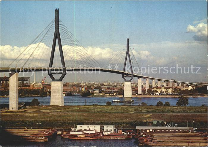 HAMBURG  CITY Koehlbrandhochbruecke
