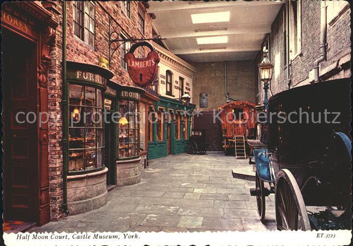 York UK Half Moon Court Castle Museum