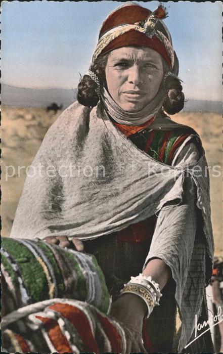 Scenes et Types Nr. 46 Femme du Sud Chameau