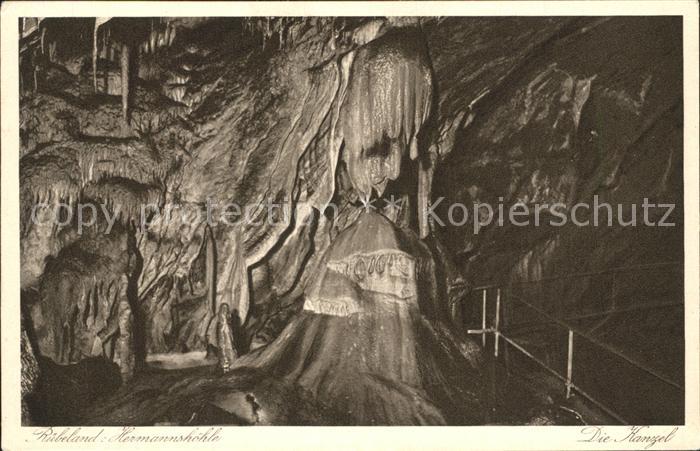 Hoehlen Caves Grottes Rübeland Hermannshöhle Kanzel