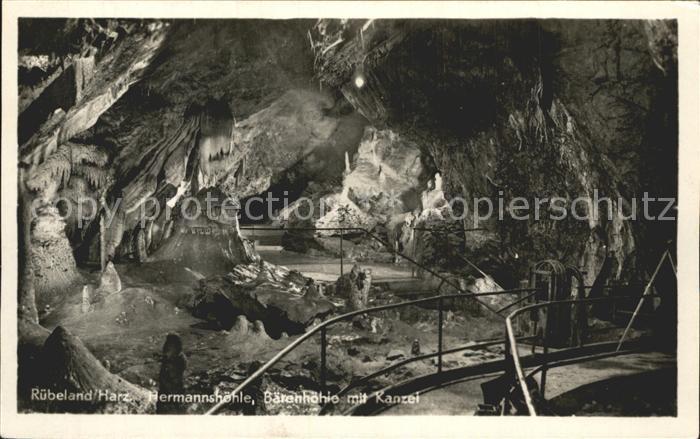 Hoehlen Caves Grottes Rübeland Harz Hermannshöhle Bärenhöhle