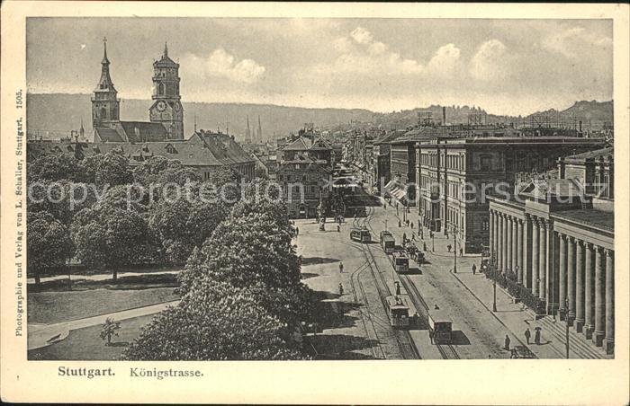 Strassenbahn Stuttgart Koenigstrasse