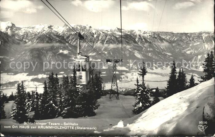 Seilbahn Schladminger Tauern Haus Steiermark Krummholzhuette