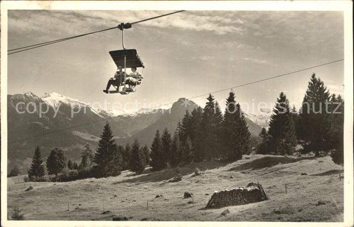 Sessellift Oberstdorf Rubihorn Nebelhorngruppe Schattenberg Schneck