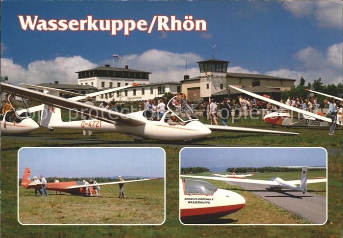 Segelflug Gliding Vol-Voile Vuolo-a-Vela Volo-a-Vela-- Wasserkuppe Rhoen Segelfl