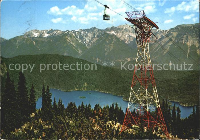 Seilbahn Bayerische Zugspitzbahn Eibsee