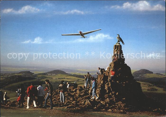 Segelflug Gliding Vol-Voile Vuolo-a-Vela Wasserkuppe Rhön Fliegerdenkmal