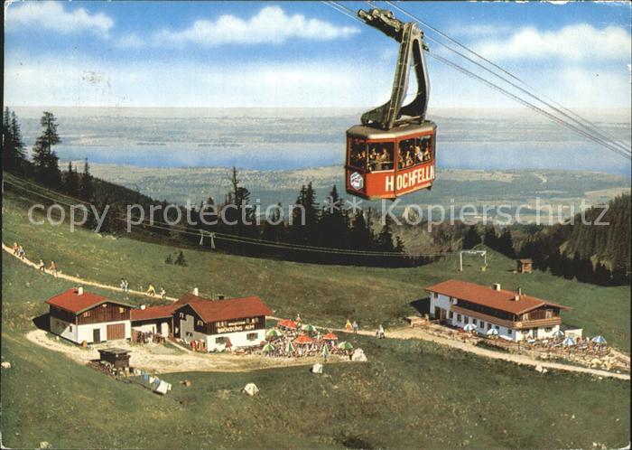 Seilbahn Hochfelln Bruendlingalm  Chiemsee