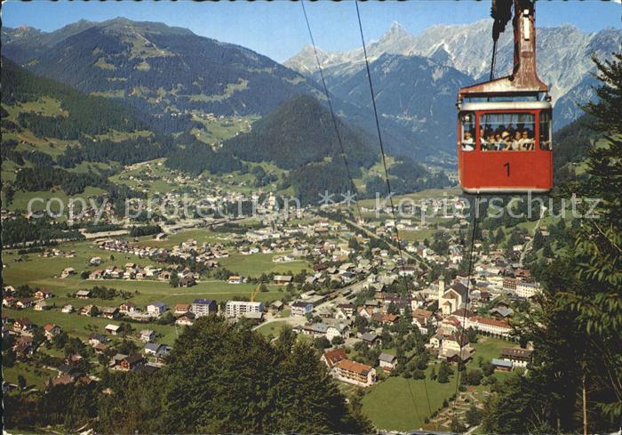 Seilbahn Hochjoch Latschau Golm Schruns Montafon