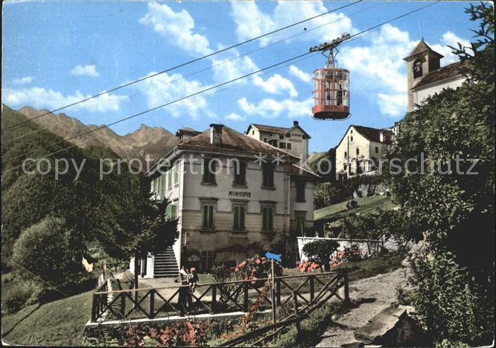 Seilbahn Bognanco S. Lorenzo Fornalino Municipio