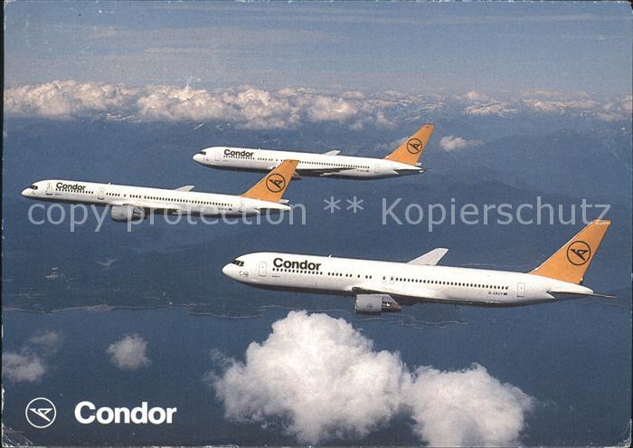Flugzeuge Zivil Condor Boeing 767 Boeing B757