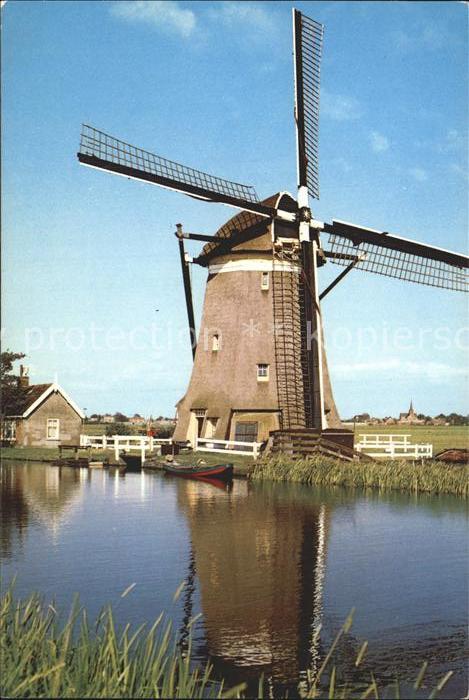 Windmuehle Zoeterwoude Holland Poldermolen Zelden van Passe