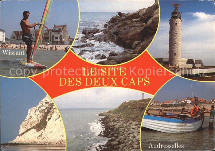 Leuchtturm Lighthouse Site des Deux Caps Wissant Audresselles