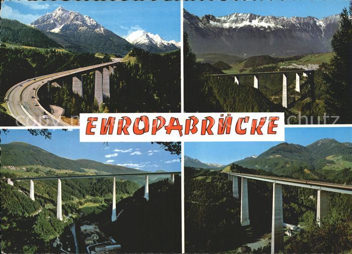 Bruecken Bridges Ponts Europabruecke Brennerautobahn