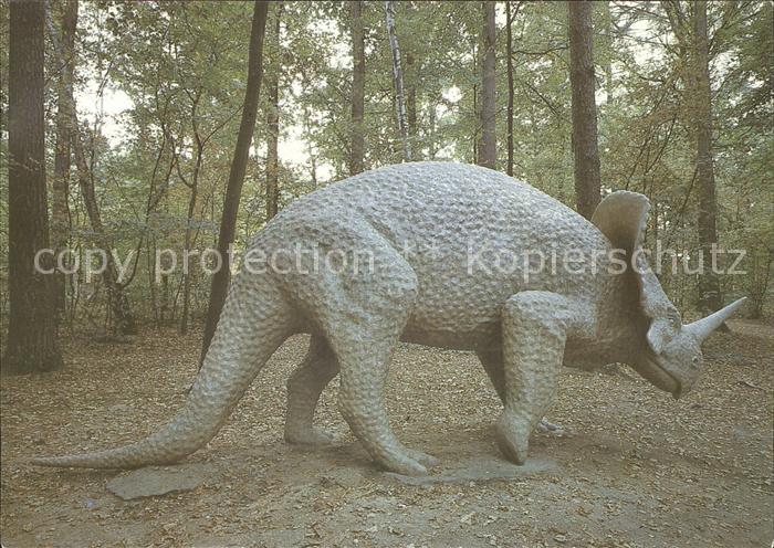 Dinosaurier Saurierpark Kleinwelka Monoclonius