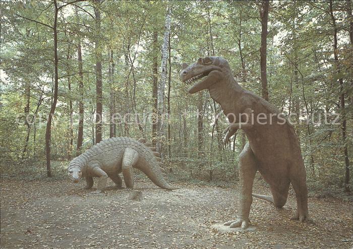 Dinosaurier Saurierpark Kleinwelka Ceratosaurus Scelidosaurus