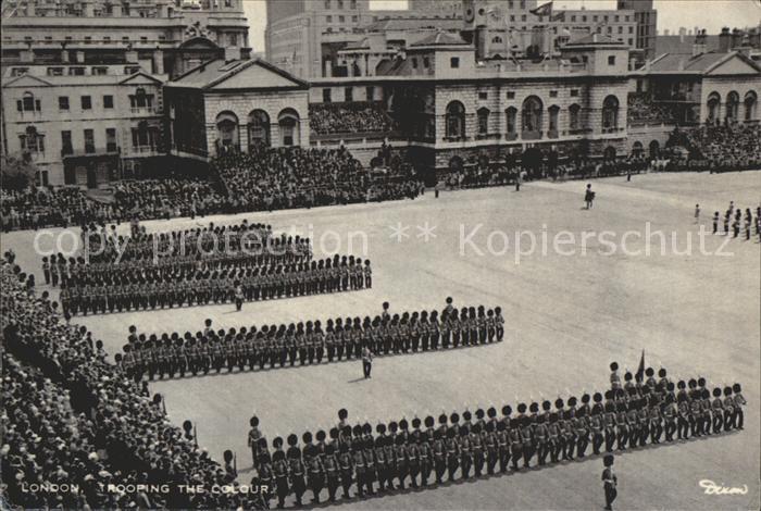 Leibgarde Wache Trooping the Colour Horse Guards Parade