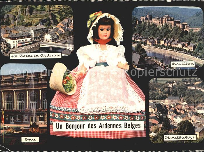Puppe Doll Poupee Kinderspielzeug Ardennes Belges Bouillon Houffalize Spa