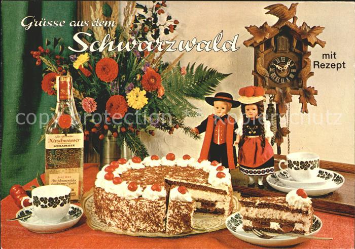 Uhren Kuckucksuhr Rezept Schwarzwälder Kirsch