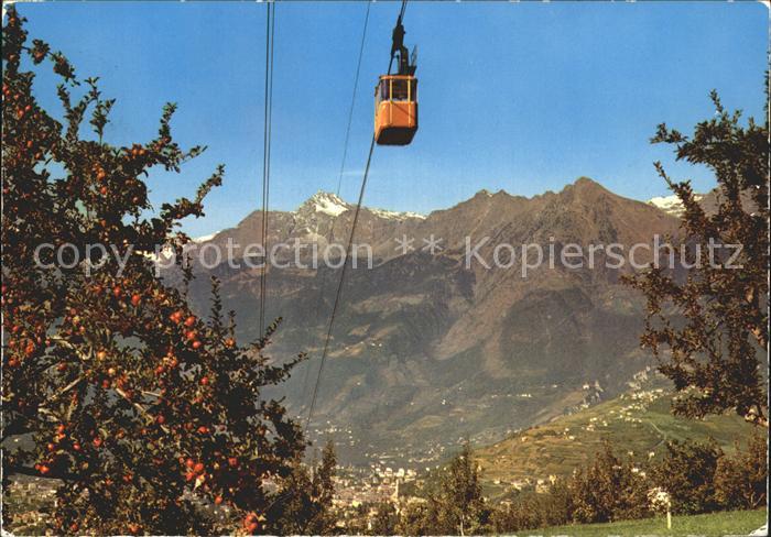 Seilbahn Merano Funivia Avelengo Gruppo Tessa