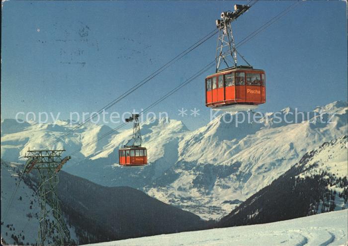 Seilbahn Pischa Davos Parsenn Strela
