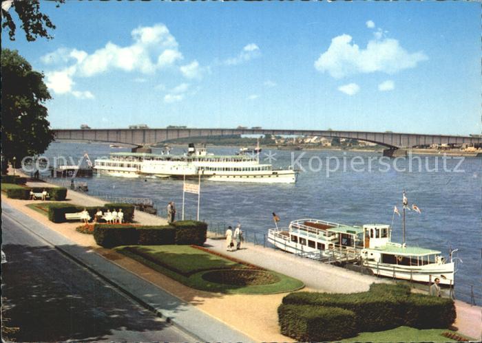 Dampfer Seitenrad Bonn Rheinpartie