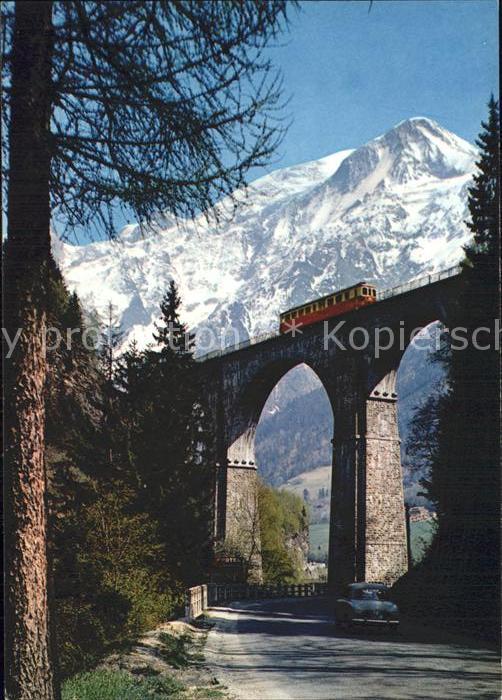 Viadukte Viaduc Ste-Marie Maffif du Mont-Blanc Eisenbahn