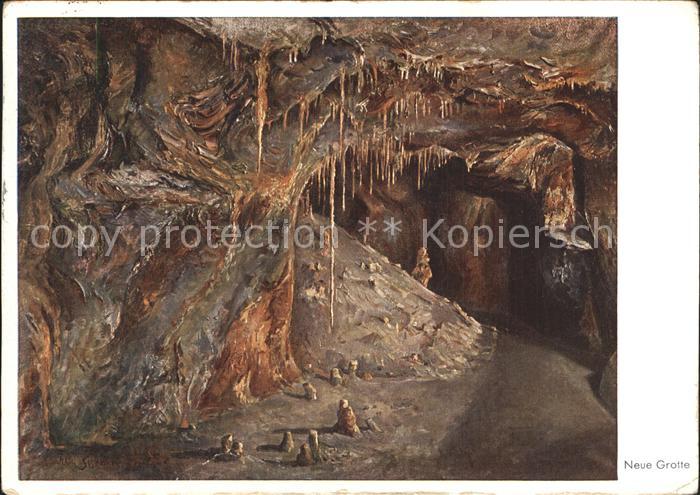 Hoehlen Caves Grottes Feengrotten Saalfeld Thüringen Neue Gro