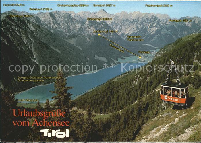 Seilbahn Rofan Maurach am Achensee Tirol