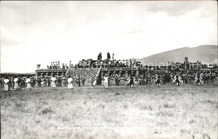 Teotihuacan Entrega de la Princesa al Guerrero Triunfante Ruinenstadt