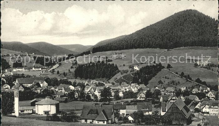 Baiersbronn Schwarzwald Panorama Luftkurort Wintersportplatz