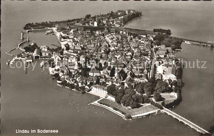 Lindau Bodensee Fliegeraufnahme