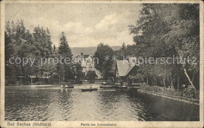 Bad Sachsa Harz Partie am Schmelzteich