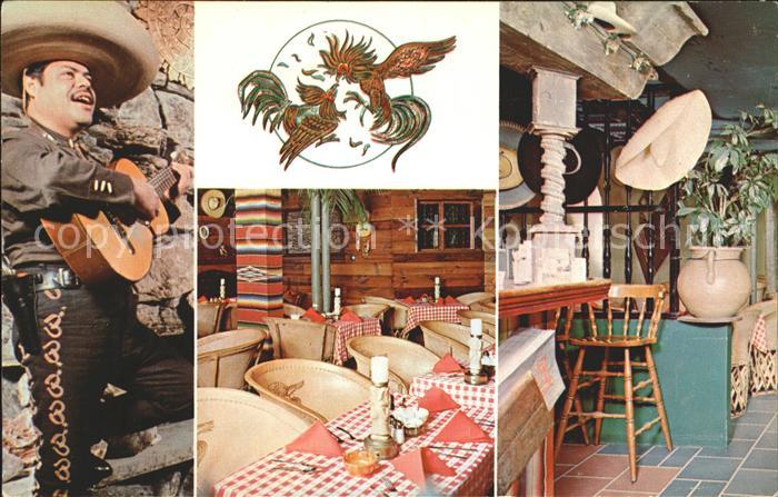 Chicago Illinois La Margarita Old Mexico Restaurant Gitarrenspieler