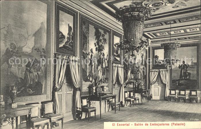 El Escorial Palacio Salon de Embajadores Wandgemaelde