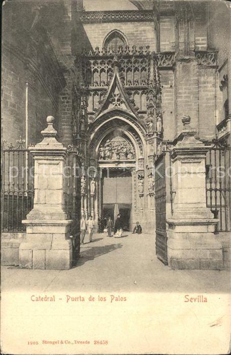Sevilla Andalucia Catedral Puerta de los Palos