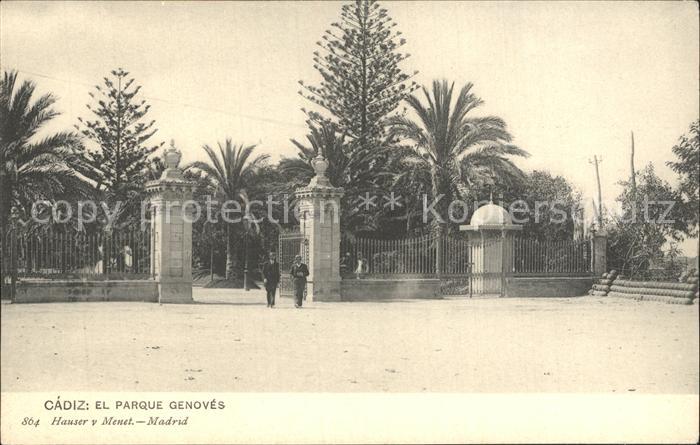 Cadiz Andalucia Parque Genoves
