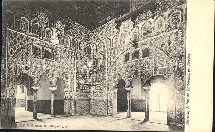 Sevilla Andalucia Alcazar Salon de Embajadores