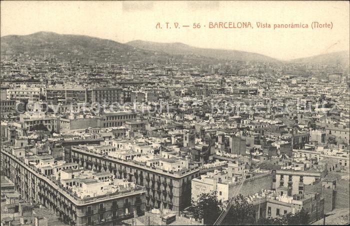 Barcelona Cataluna Vista panoramica