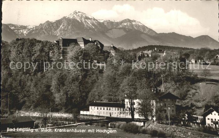 Bad Empfing Oberbayern Staedtische Krankenhaeuser Hochfelln Hochgern Chiemgauer