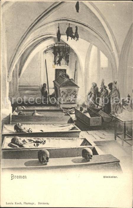 BREMEN  CITY Bleikeller Krypta St Petri Dom