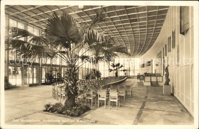 Bad Mergentheim Neuerbaute heizbare Wandelhalle