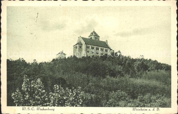 Weinheim Bergstrasse WSC Wachenburg